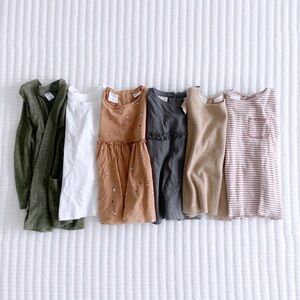 OLD NAVY Cardigan ZARA Sweater CAT & JACK Longsleeve Top Toddler Girls sz 3-4T